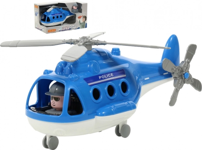 Alpha Police Helicopter for Kids Aged 3+