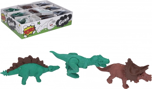 Gum voor wissen dinosaurus – kleurrijke gummen in de vorm van dinosaurussen