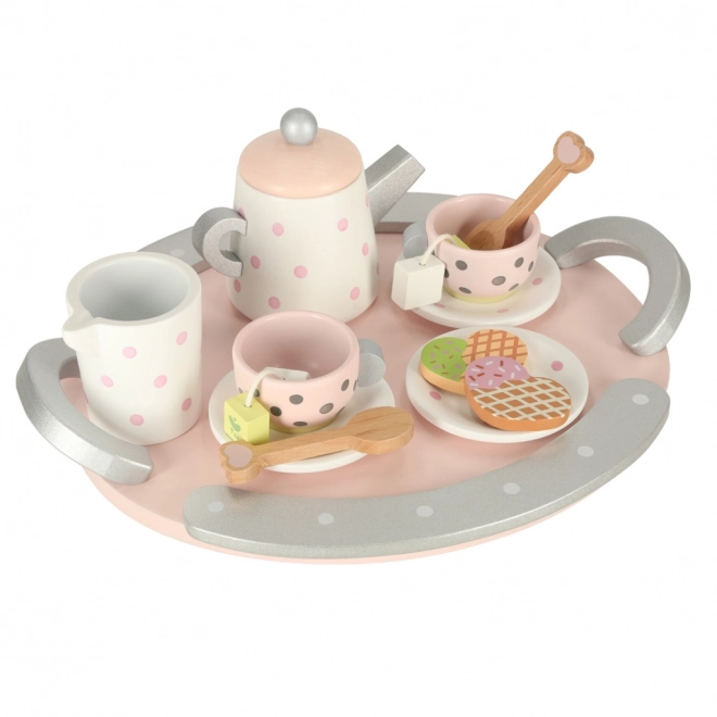 Lulilo houten thee- en koffieset
