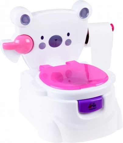 Interactive 3-in-1 Potty with Melody Bear – Pink