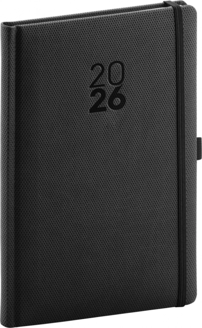 Weekly Diary Diamante 2026 Black