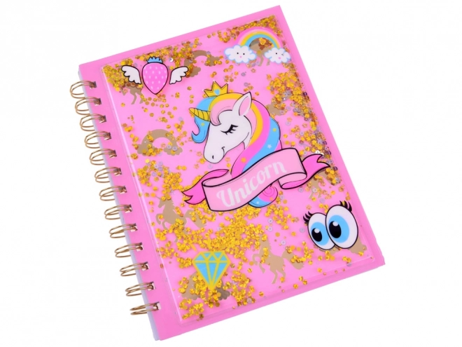 Unicorn Magic Secret Diary with Colorful Stickers