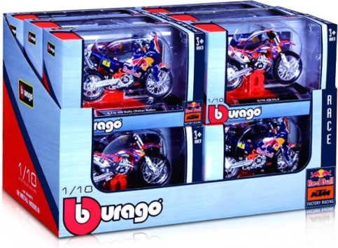 Moto Bburago Red Bull 1:18 modèle en métal