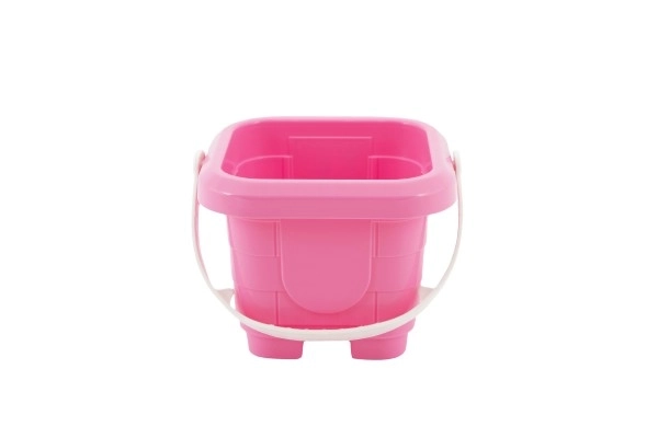 Emmer voor zand plastic 12x9cm 5 kleuren 12m+