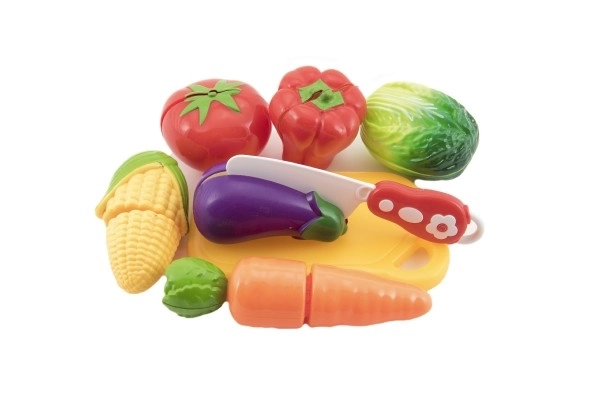 Vegetable Cutting Set with Knife and Board