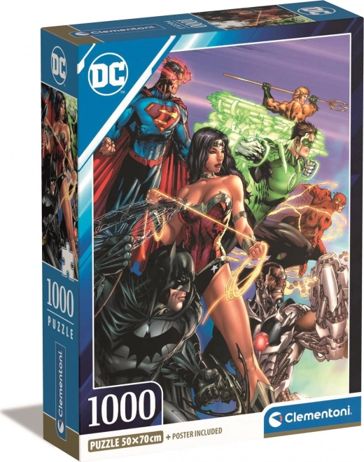 Puzzle 1000 Pieces Compact DC Comics Justice League