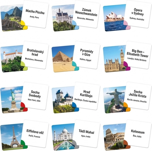 Pexeso Landmarks by Dino