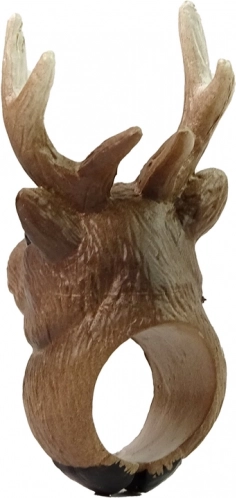Tête de cerf réaliste avec bois