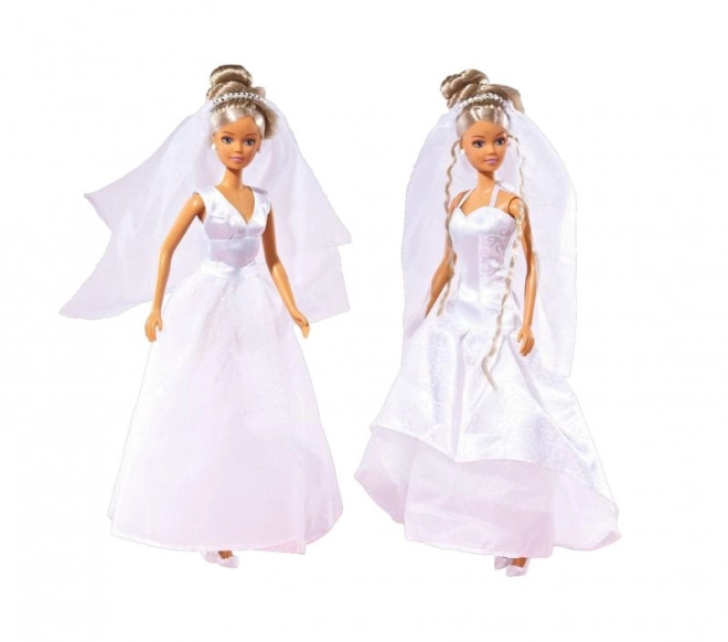 Robe de mariée élégante et voile