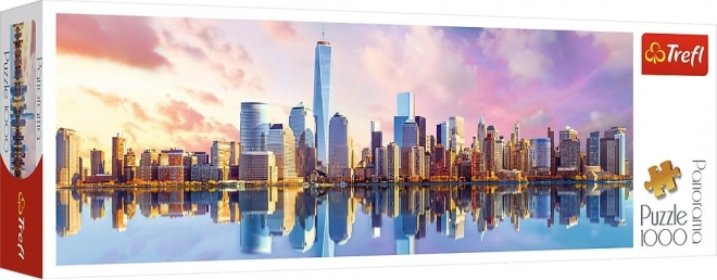 Panoramische puzzel TREFL MANHATTAN – 1000 stukjes, panorama