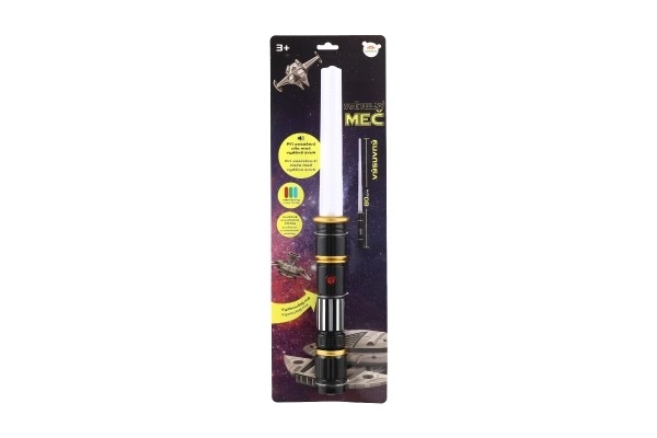 Foldable Space Light Saber Toy with Sound and Light Effects
