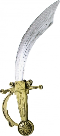 Sierlijk zilveren zwaard