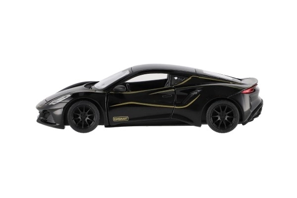 Auto Kinsmart Lotus Emira 1:38 metaal/plastic 12,5cm 3 kleuren met pull-back mechanisme 12 stuks in doos