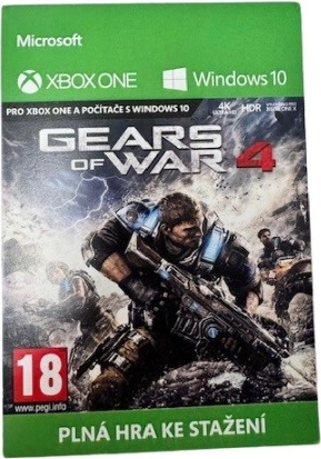 Gears of War 4 digitale code voor Xbox One