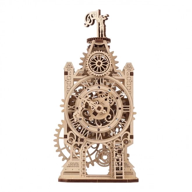 Ugears 3D houten mechanische puzzel Klokkentoren
