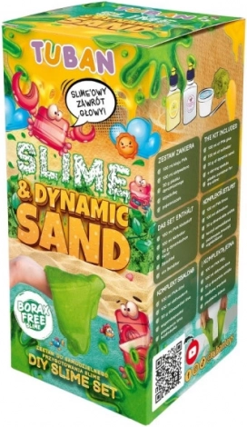 Kit DIY pour fabriquer du slime et du sable cinétique