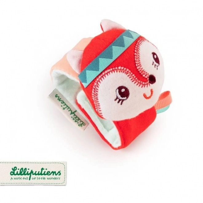 Lilliputiens - rammelend armband - vos Alice