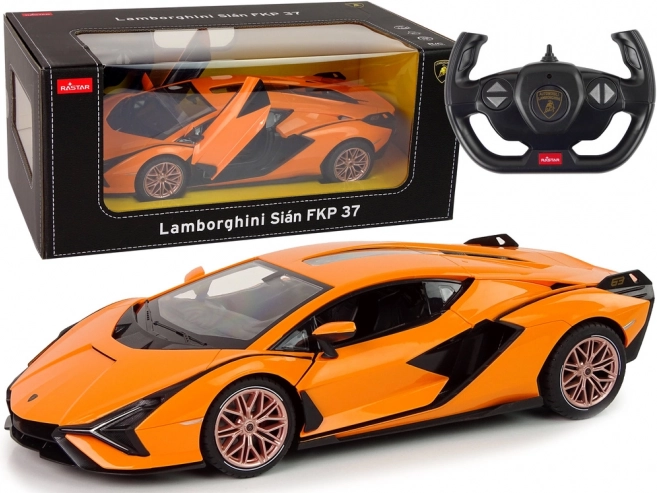 R/C Lamborghini Sián FKP 37 Rastar 1:14 op afstandsbediening