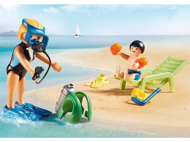 Playmobil kreative Bausteine Wassersport