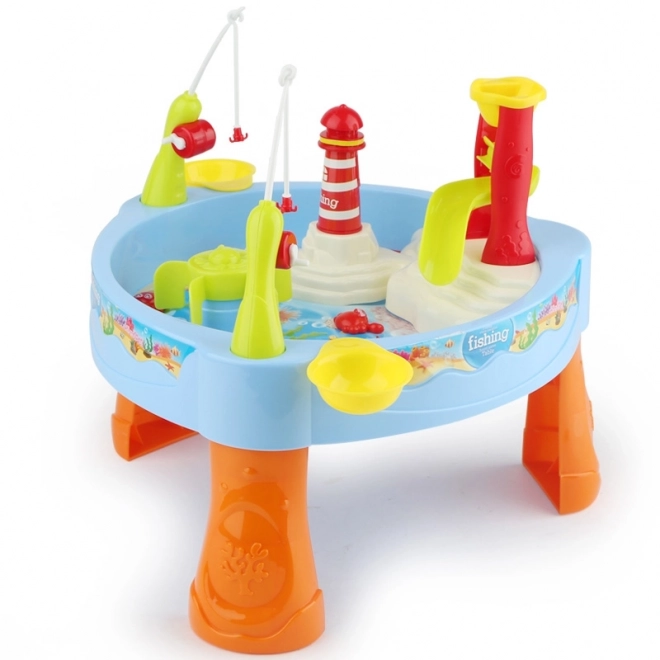 Woopie water tafel met vissen, licht en geluid