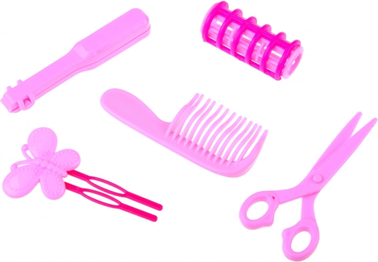 Rijke set kappersaccessoires