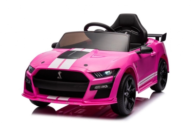 Ford Mustang GT500 Shelby mit Batterie – Rosa
