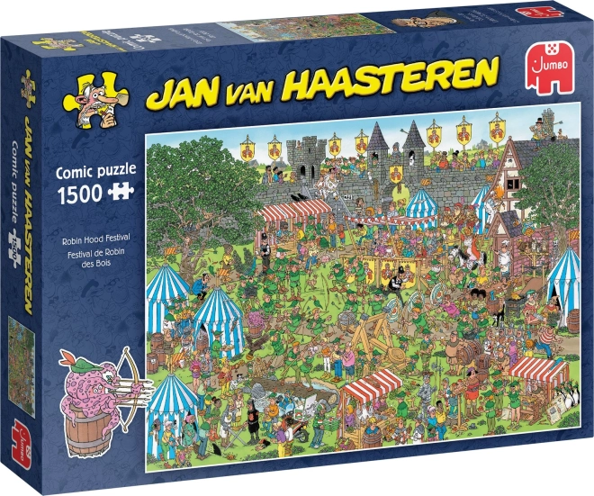 Puzzle JUMBO Festival de Robin des Bois 1500 pièces
