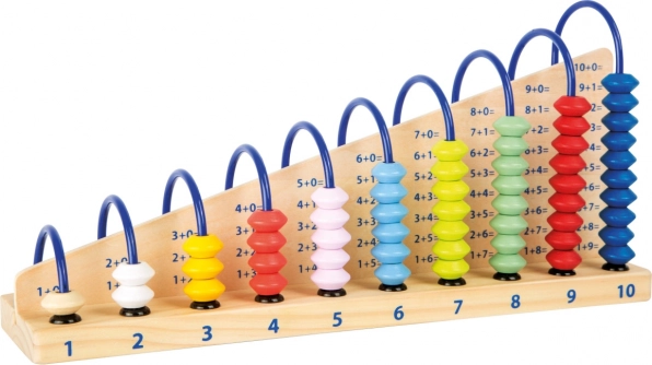 Playful counting with colorful beads