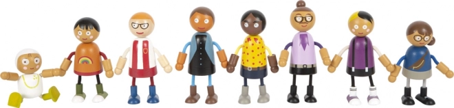 Small Foot Buigbare poppenfamilie met kind