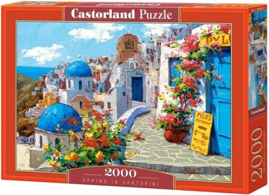 2000-piece Puzzle – Spring in Santorini