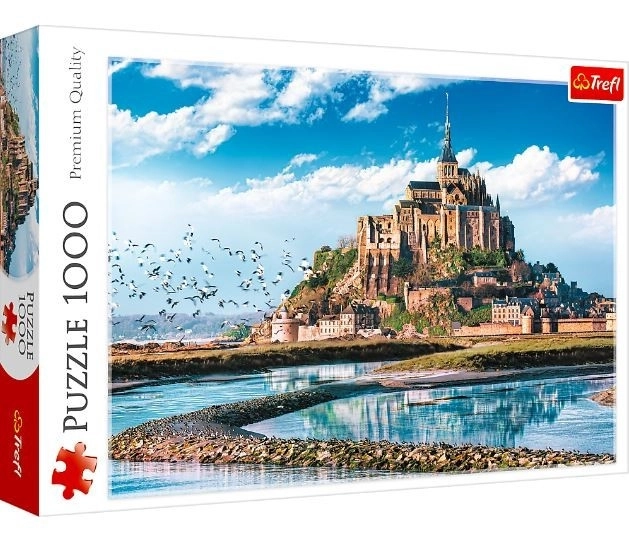 Puzzel 1000 stukken Mont Saint-Michel Frankrijk