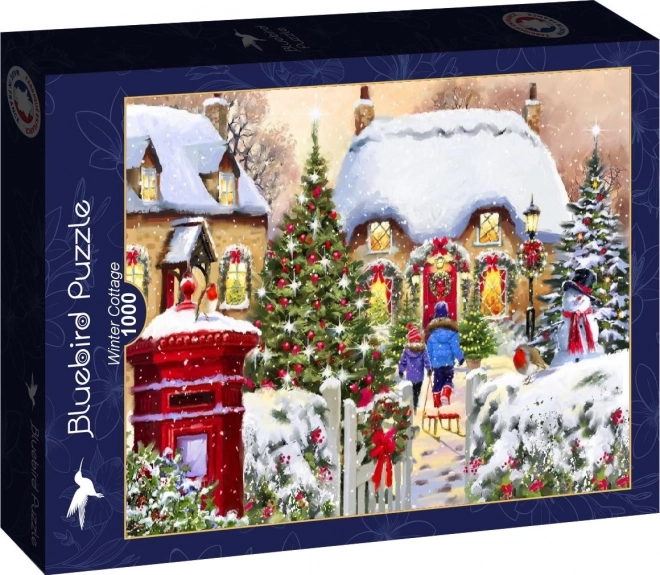 Winter Cottage Puzzle 1000 Pieces