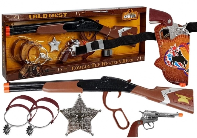 Cowboyset wapens + accessoires