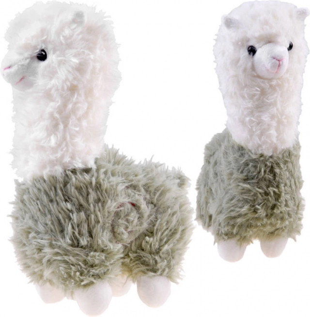 Plüsch-Alpaka – weiches Lama 28 cm – Grün