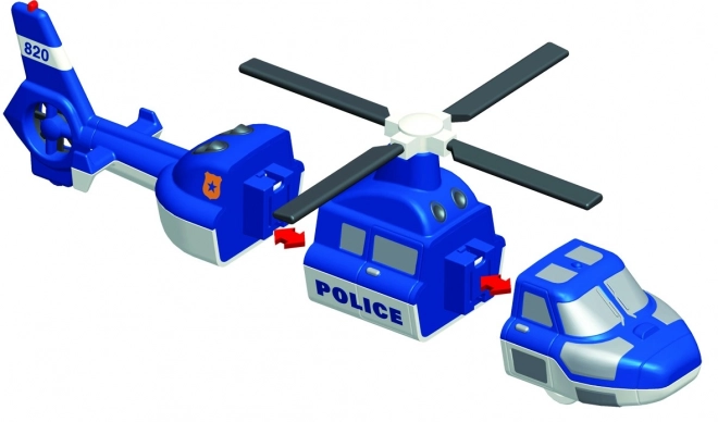 Magnetische politievoertuigen MalBlo
