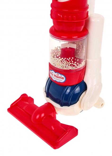 Interactieve kinder stofzuiger 3+ met elektrische borstel en polystyreen balletjes