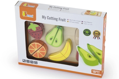 Découpe en bois - fruits