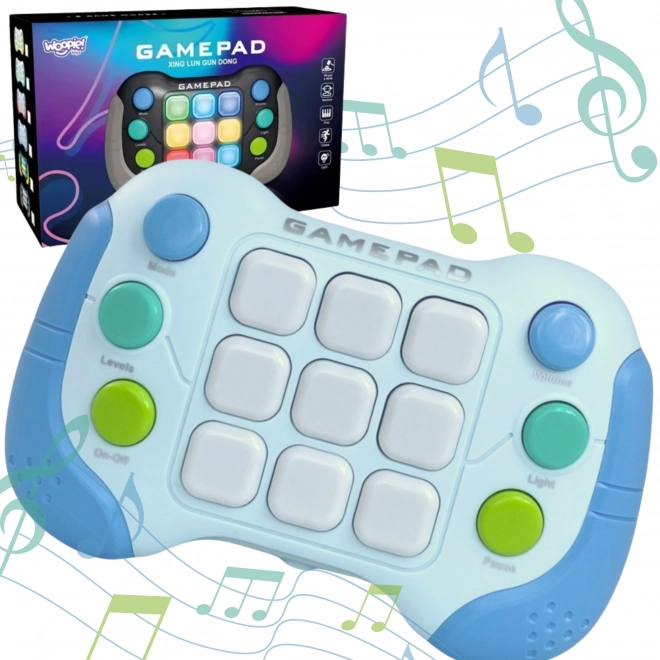 Elektronisches Spiel WOOPIE Pop-It Fidget Toy Gamepad blau