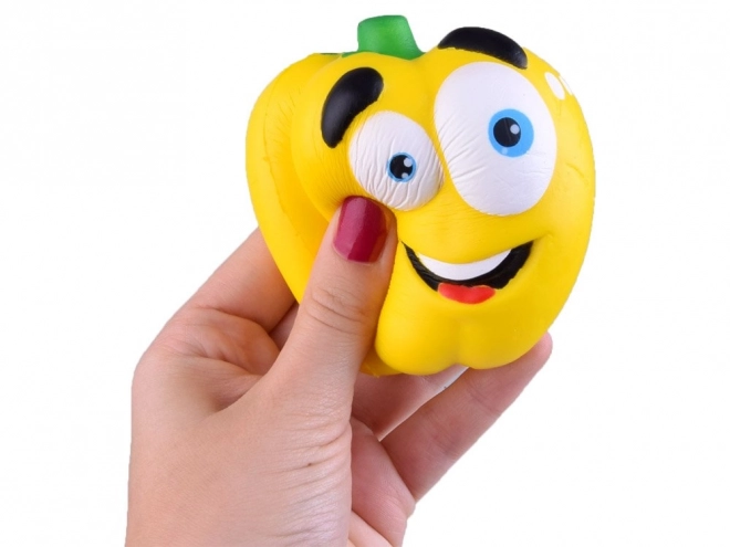 Stressverlichtend speeltje - paprika knijpspeeltje