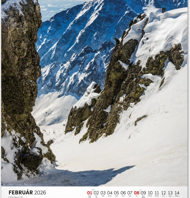 Wandkalender Tatry 2026