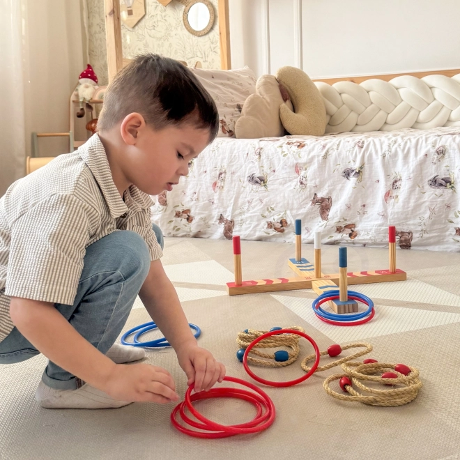 Houten spel Ring Cross van Tooky Toy