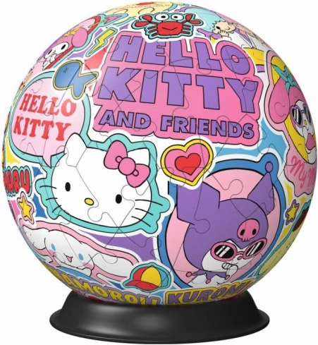 3D Puzzle Ball Hello Kitty EasyClick