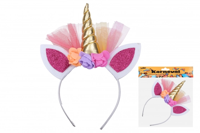 Set carnaval - diadeem eenhoorn