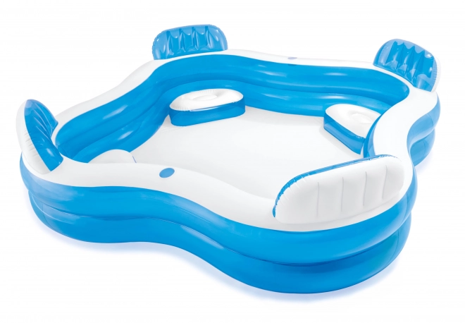 Piscine gonflable avec dossiers
