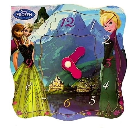 Puzzelklok Frozen van TOP BRIGHT