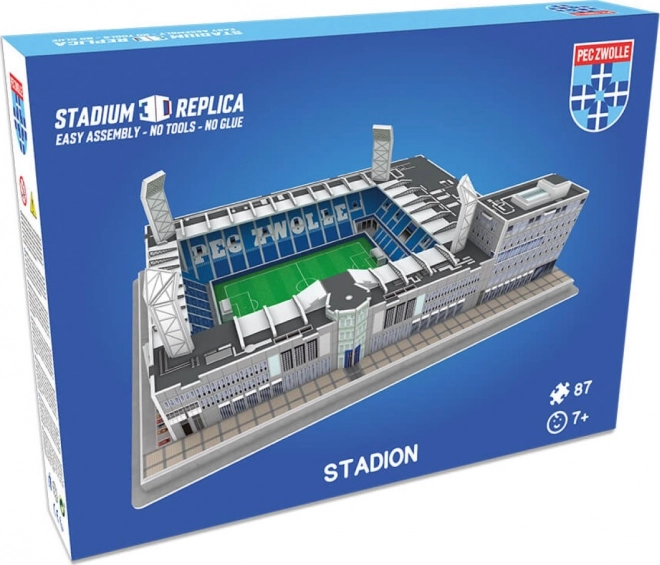 3D puzzel stadion MAC3PARK - thuisstadion FC PEC Zwolle