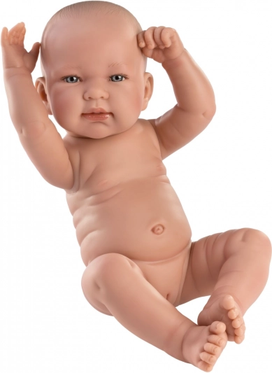 Llorens 73802 NIEUW GEBOREN MEISJE - realistische pop baby met volledig vinyllichaam - 40 cm