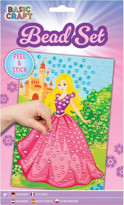 GRAFIX Kralenplaatje Prinses 21x14,5cm