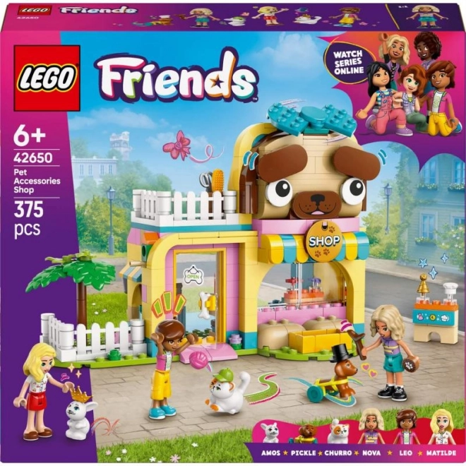 Lego Friends dierenaccessoires winkel