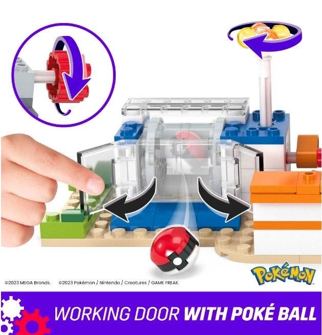 Pokemon Forest Center Building Set